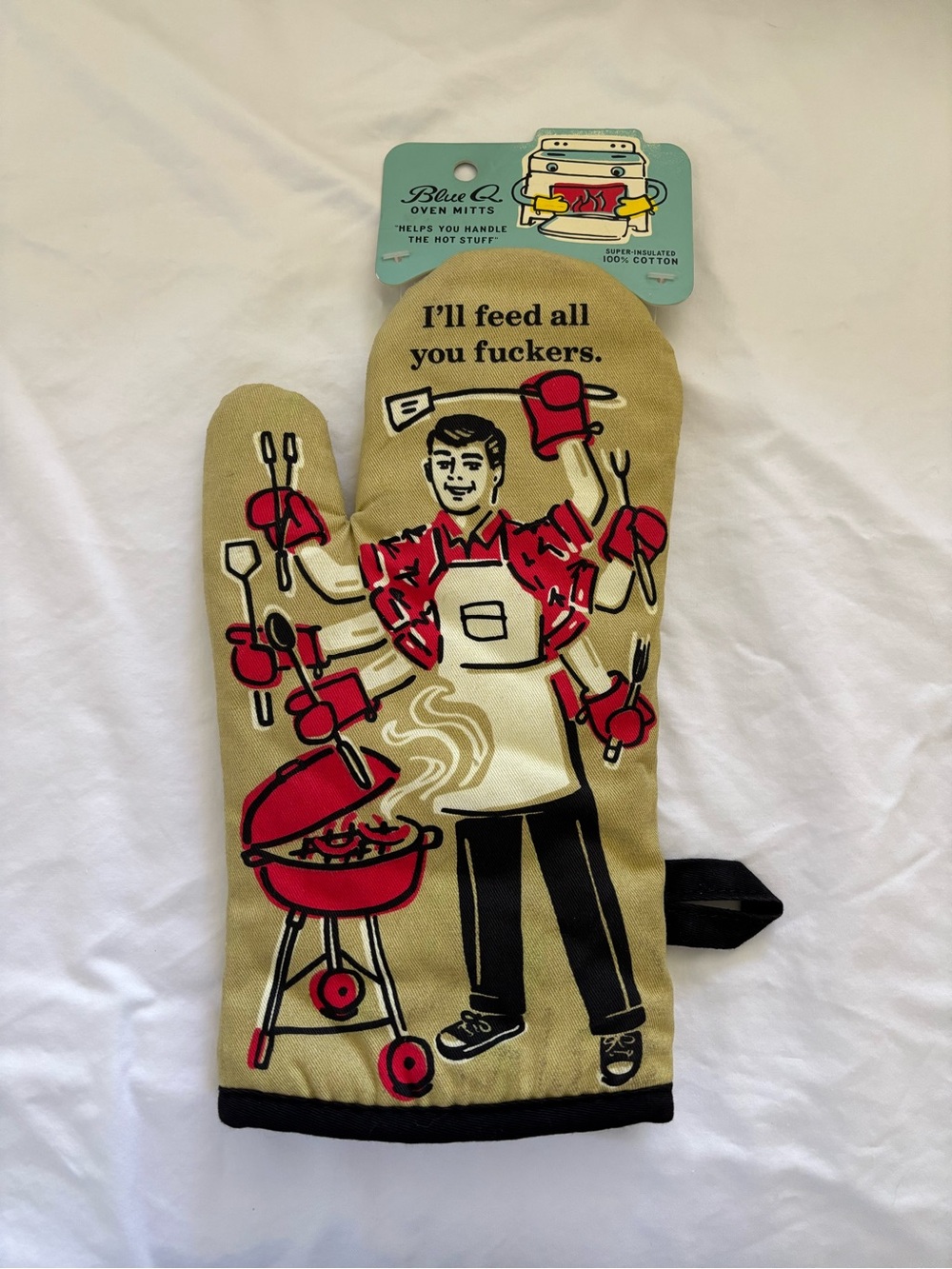 Blue Q Oven Mitt